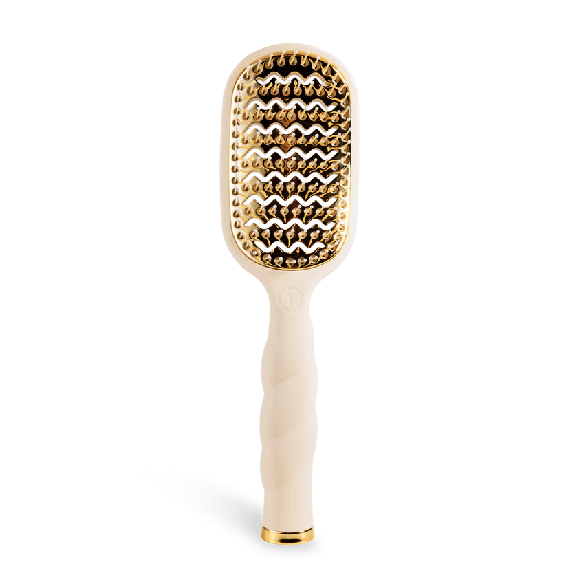 Detangler Hair Brush for All Hair Types-Tan