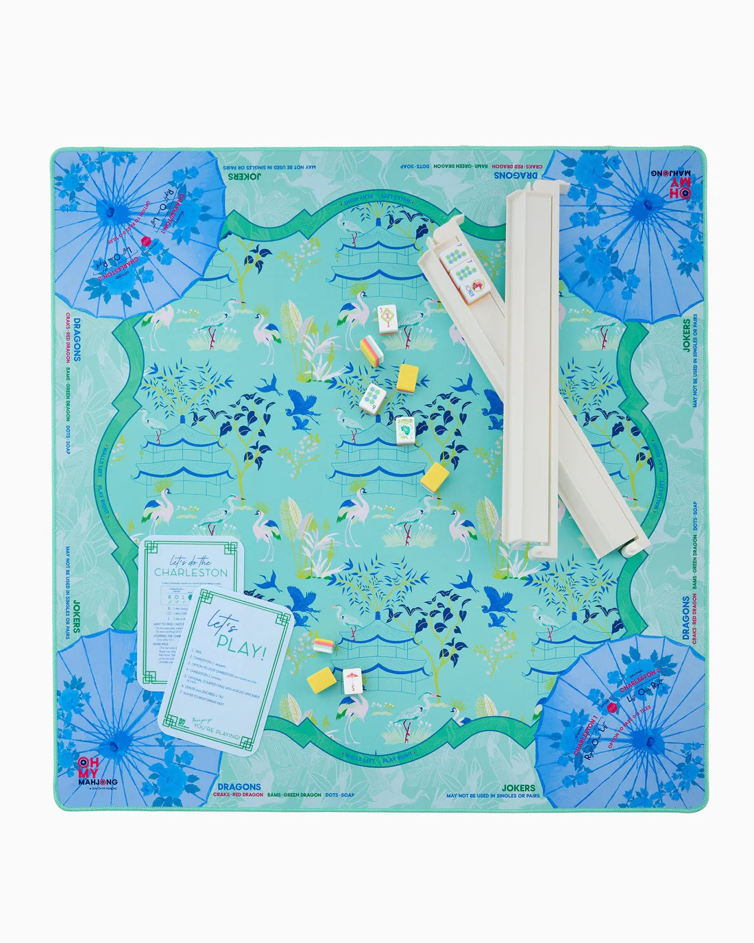 Oh My Mahjong Neoprene Mats - Veranda in Tube