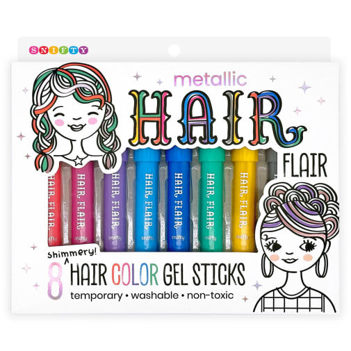 Hair Flair Metallic Color Gel Sticks