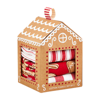 Gingerbread House Towel Set