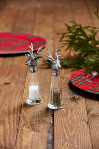 Metal Deer Salt and Pepper Shaker