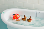 Santa & His Reinducks Bath Toy Set