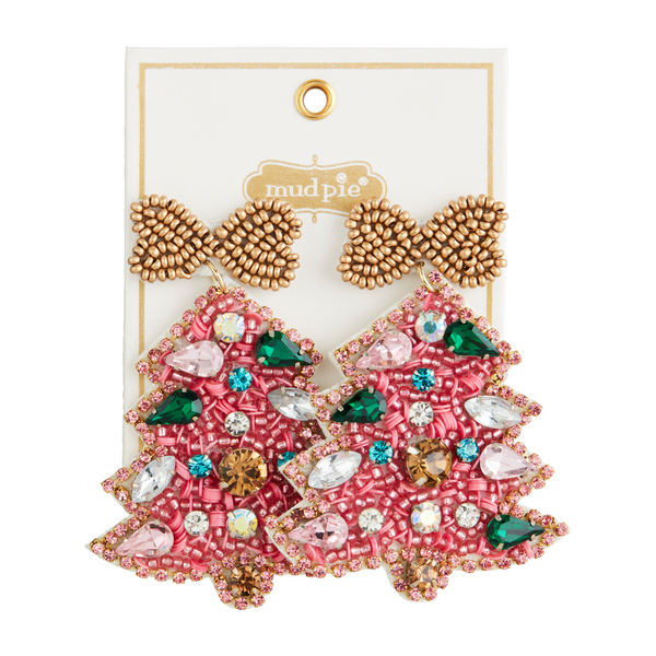 Holiday Beaded Earrings