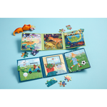 Sports Magnetic Puzzle Book