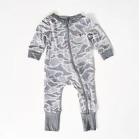 Baby Zip Up-White Camo