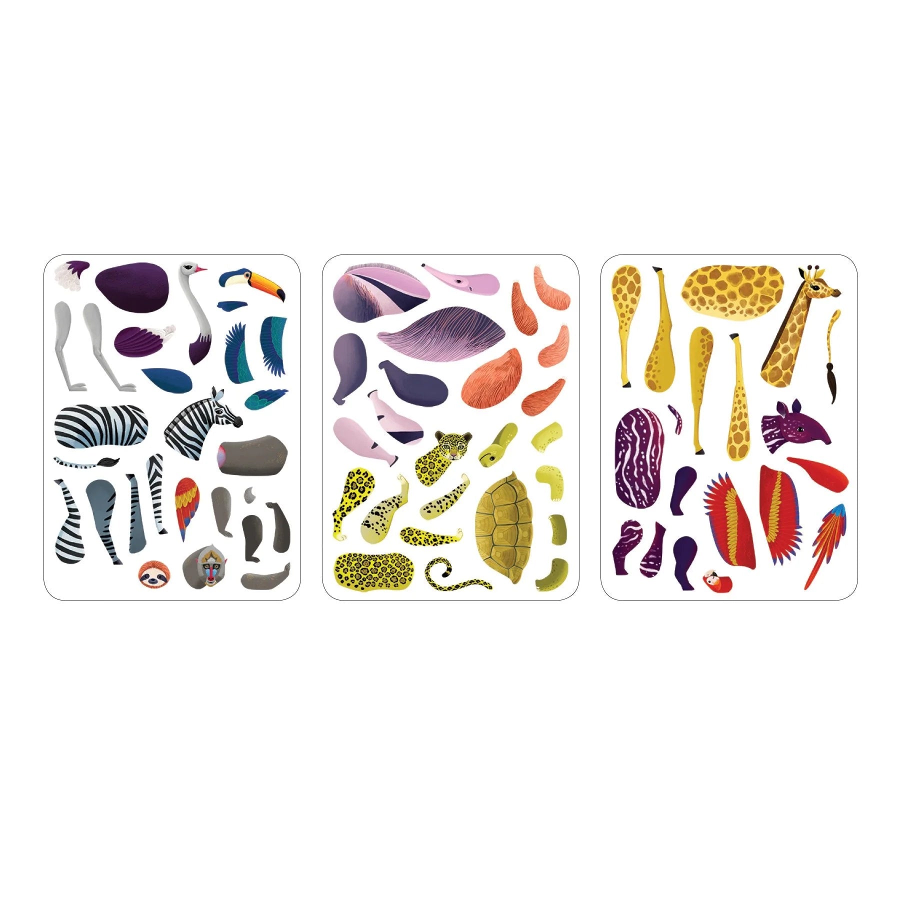 Wild Mix Up Magnetic Play Set