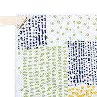 Navy Floral Absorbent Half Apron