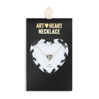 Art Heart Necklace