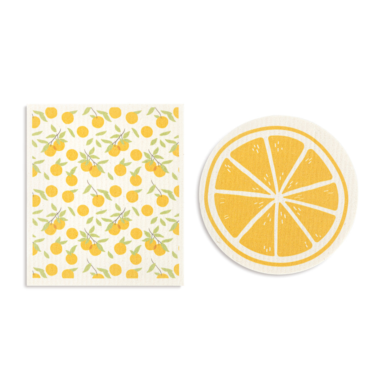 Orange Citrus BioDishCloths (Set Of 2)