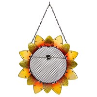 Metal and Glass birdfeeder, Sunflower