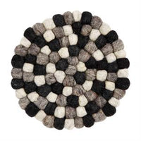 Felted Round Trivets