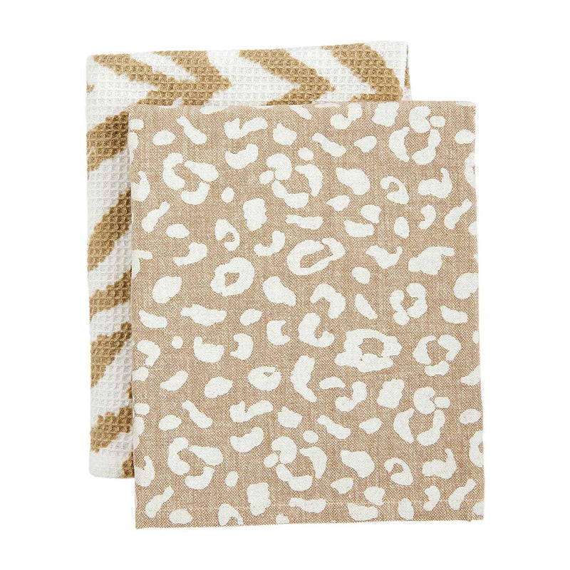 Leopard Zebra Towel Set