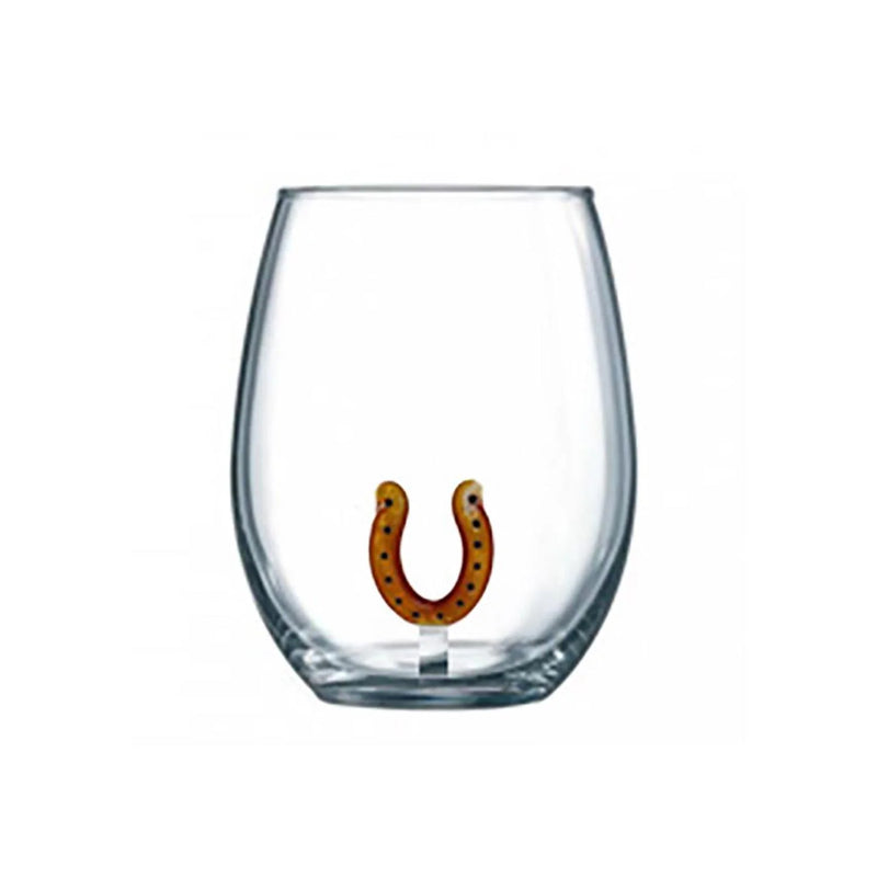 Born To Ride Stemless Wine Glass