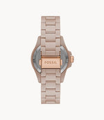 Three-Hand Salted Caramel Ceramic Watch