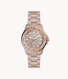 Three-Hand Salted Caramel Ceramic Watch