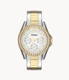 Riley Multifunction Two-Tone Stainless Steel Watch