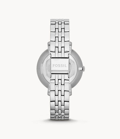 Jacqueline Three-Hand Date Stainless Steel Watch