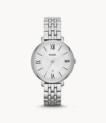 Jacqueline Three-Hand Date Stainless Steel Watch