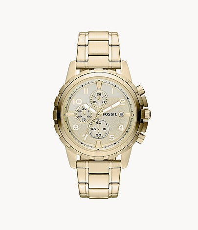Dean Chronograph Gold-Tone Stainless Steel Watch