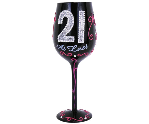 21 At Last, Wine Glass