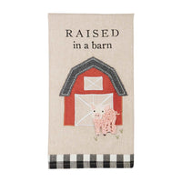 Farm Applique Tea Towels