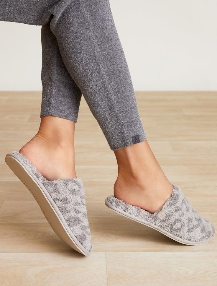 BITW Slippers, Linen & Warm Gray