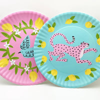 Leopard Melamine Platters