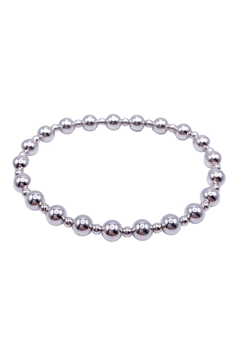 Classic GRATEFUL bead Bracelet Sterling