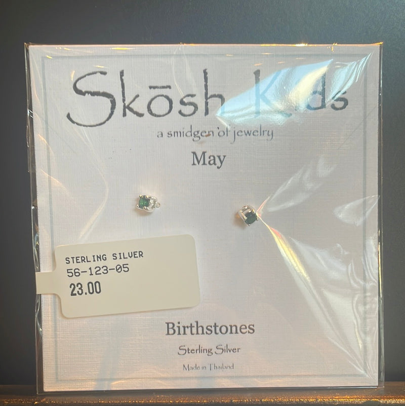 Kids Birthstone Earrings