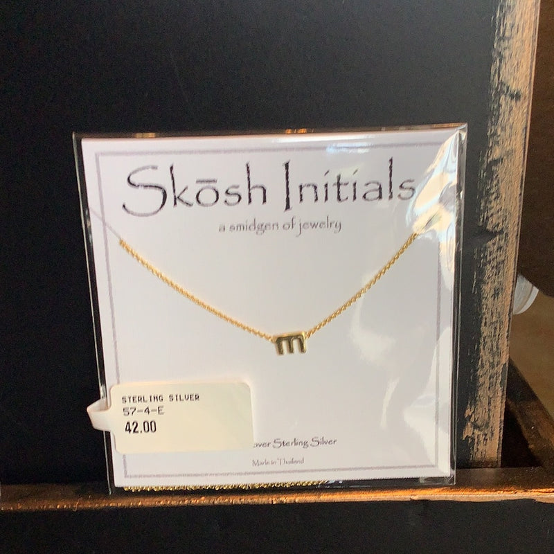 Gold Initial Necklace