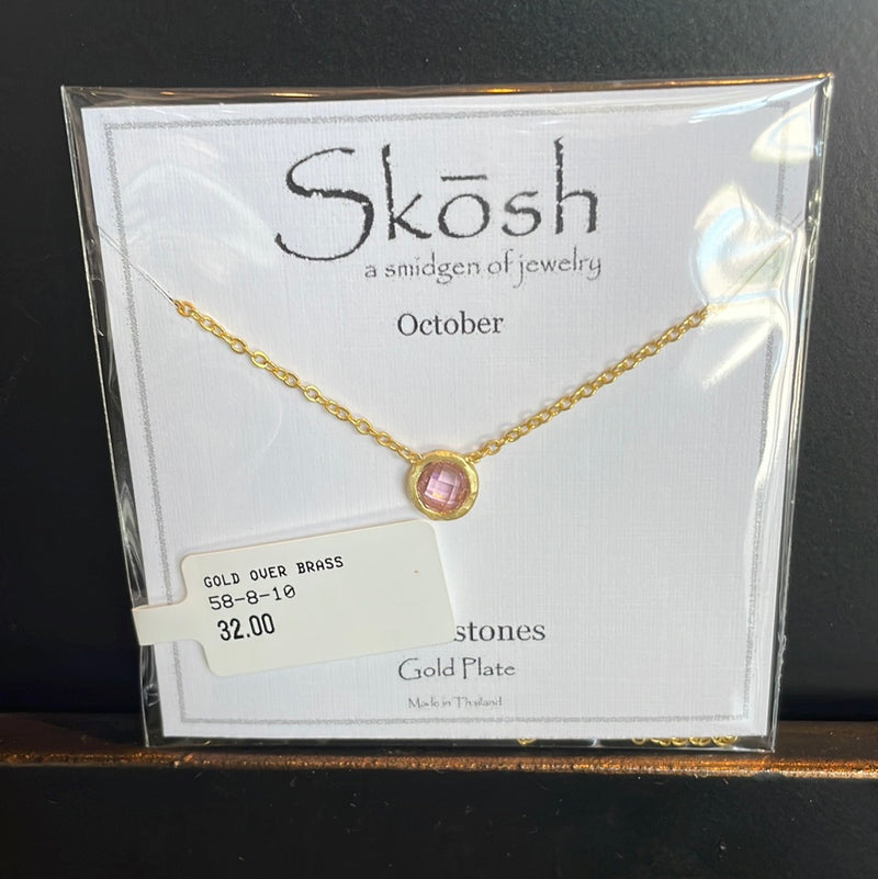 Birthstone Necklace