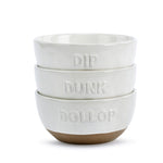 Dollop Dipping Bowls - Set of 3